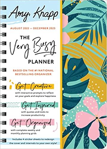 2023 Amy Knapp's The Very Busy Planner: August 2022 - December 2023