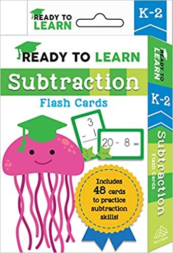 okumak Ready to Learn: K-2 Subtraction Flash Cards
