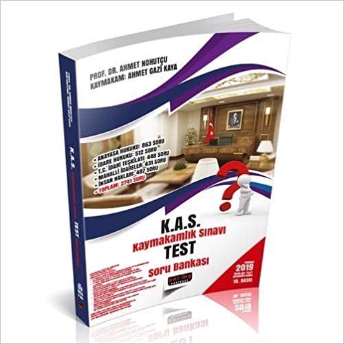 okumak KAS Kaymakamlık Sınavı Test Soru Bankası 2019