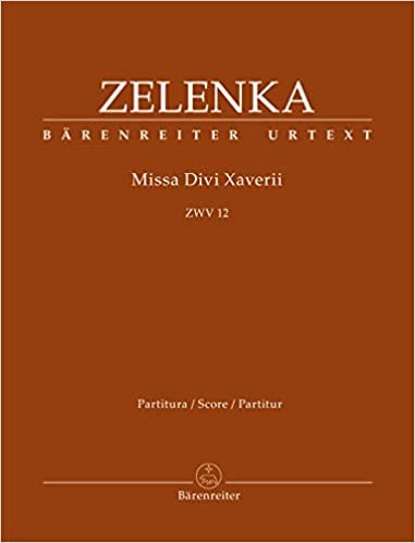 okumak Missa Divi Xaverii für Solisten, gemischten Chor und Orchester ZWV 12. Spielpartitur, Urtextausgabe