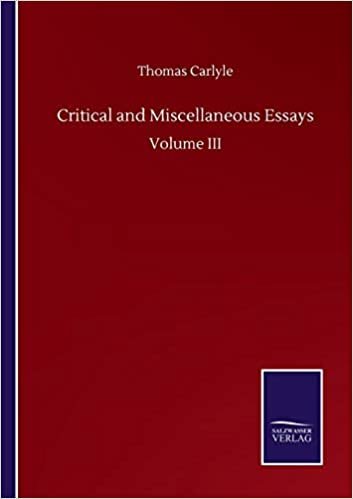 okumak Critical and Miscellaneous Essays: Volume III