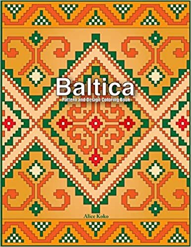 okumak Baltica V: Pattern and Design Coloring Book: Volume 5 (Folk Art)