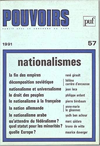 okumak Pouvoirs, n° 57. Nationalismes (57)