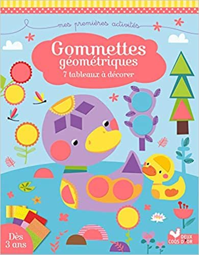 okumak Gommettes géométriques - pochette avec accessoires (Mes premières activités)