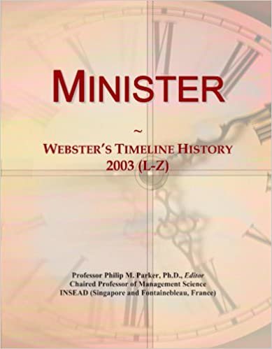 okumak Minister: Webster&#39;s Timeline History, 2003 (L-Z)