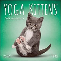 okumak Yoga Kittens 2021 Calendar