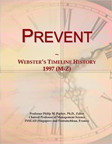 okumak Prevent: Webster&#39;s Timeline History, 1997 (M-Z)