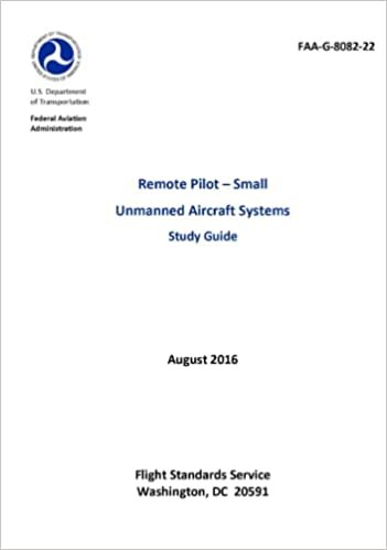 okumak FAA-G-8082-22 Remote Pilot – Small Unmanned Aircraft Systems Study Guide (color print)