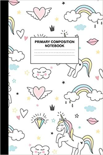 okumak Primary Composition Notebook: Writing Journal for Grades K-2 Handwriting Practice Paper Sheets - Neat Unicorn School Supplies for Girls, Kids and ... 1st and 2nd Grade Workbook and Activity Book