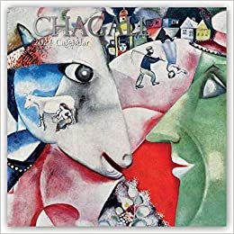 okumak Chagall Kalender 2021 - 16-Monatskalender: Original The Gifted Stationery Co. Ltd [Mehrsprachig] [Kalender] (Wall-Kalender)