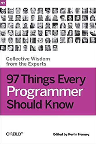 okumak 97 Things Every Programmer Should Know