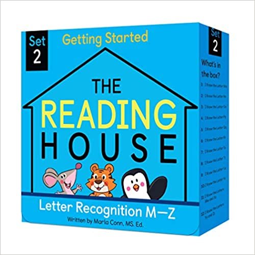 okumak The Reading House Set 2: Letter Recognition M-Z