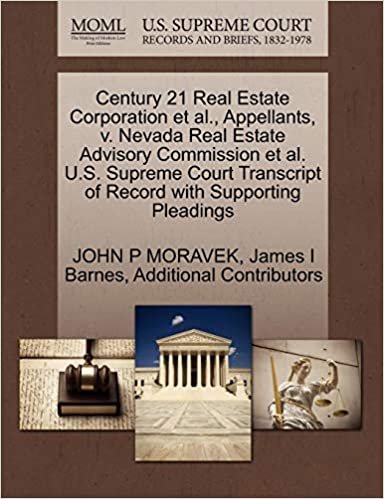 okumak Century 21 Real Estate Corporation et al., Appellants, v. Nevada Real Estate Advisory Commission et al. U.S. Supreme Court Transcript of Record with Supporting Pleadings
