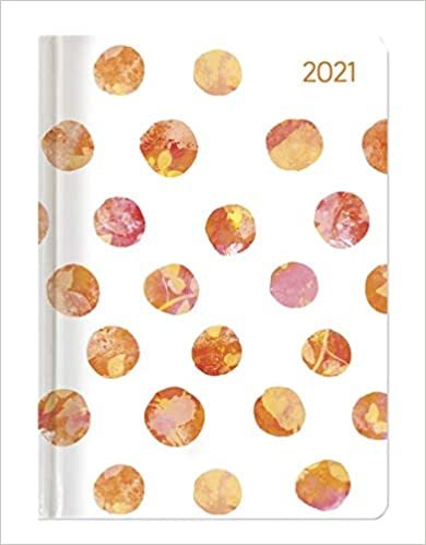 okumak Ladytimer Dots 2021 - Punkte - Taschenkalender A6 (11x15 cm) - Weekly - 192 Seiten - Notiz-Buch - Termin-Planer - Alpha Edition