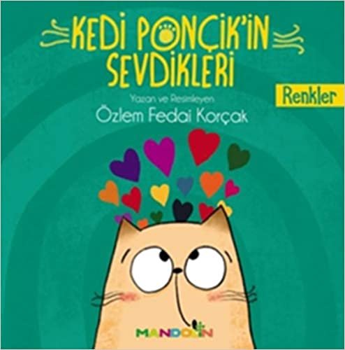 okumak Kedi Ponçik&#39;in Sevdikleri: Renkler
