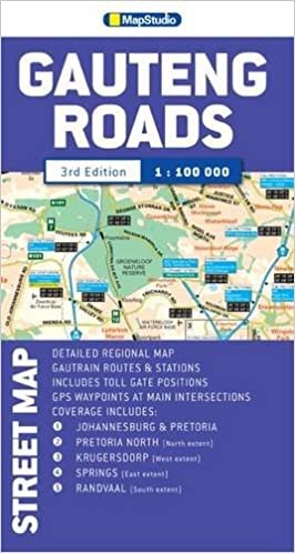okumak Gauteng roads GPS r/v ms