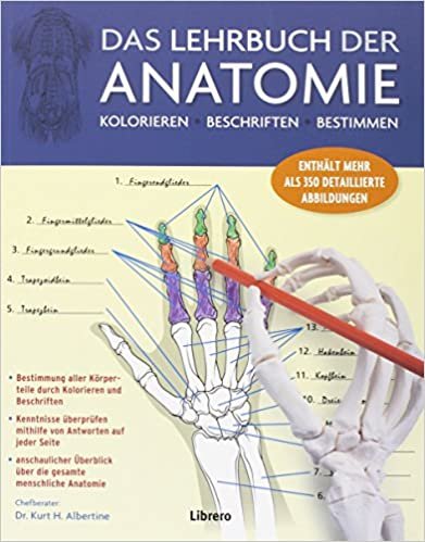 okumak Das Lehrbuch der Anatomie: Kolorieren Beschriften Bestimmen
