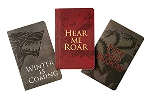 okumak Game of Thrones: Pocket Notebook Collection (Set of 3): House Words