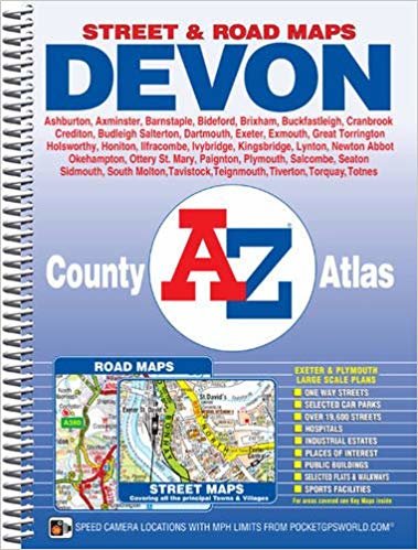 okumak A-Z Devon County Atlas (A-Z County Atlas)