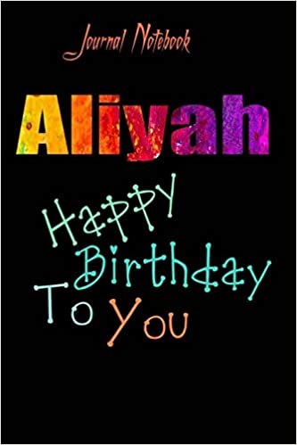 okumak Aliyah: Happy Birthday To you Sheet 9x6 Inches 120 Pages with bleed - A Great Happybirthday Gift