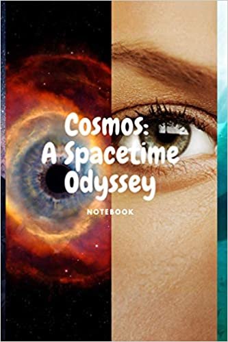 okumak Cosmos: A Spacetime Odyssey Notebook (100 Pages, Lined paper white , 6 x 9 size, Soft Glossy Cover)