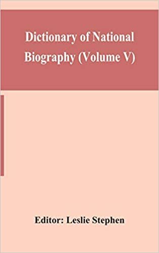 okumak Dictionary of national biography (Volume V)