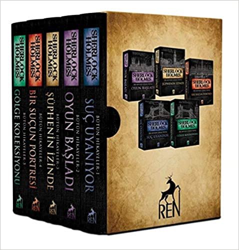 okumak Sherlock Holmes Bütün Hikayeler 5 Kitaplık Kutulu Set