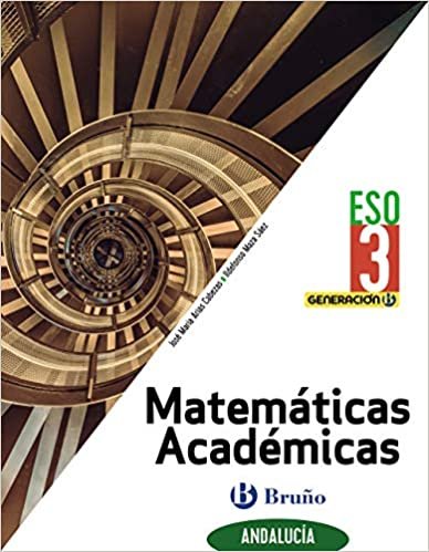 okumak Generación B Matemáticas Académicas 3 ESO Andalucía