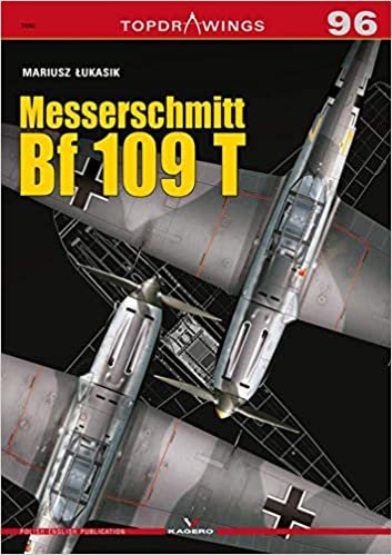 okumak Messerschmitt Bf 109 T (Topdrawings)