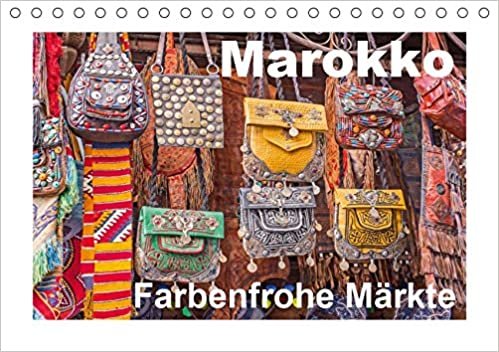 okumak Marokko - Farbenfrohe Märkte (Tischkalender 2019 DIN A5 quer): Ein Bummel über marokkanische Märkte (Monatskalender, 14 Seiten )