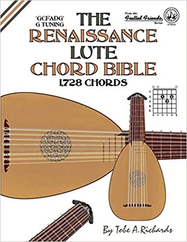 okumak The Renaissance Lute Chord Bible: G Tuning 1,728 Chords (Fretted Friends)