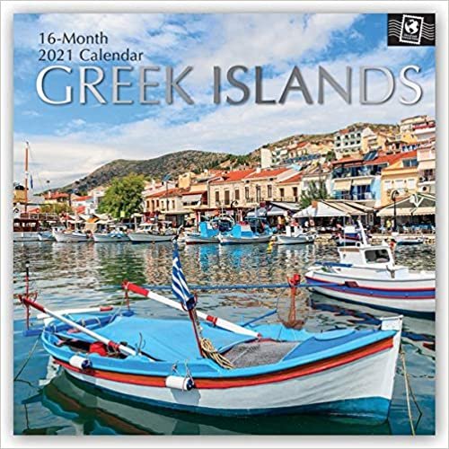 okumak Greek Islands - Griechischen Inseln 2021: Original Avonside-Kalender [Mehrsprachig] [Kalender] (Wall-Kalender)