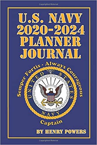 okumak U.S. NAVY 2020 - 2024 Planner Journal: USN Captain Sixty-Month Combination Planner Journal 2020-2024
