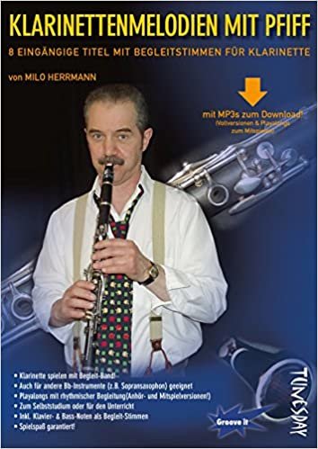 okumak Klarinettenmelodien mit Pfiff (Bb-Stimmen) Noten-Heft für Klarinette mit MP3-Download