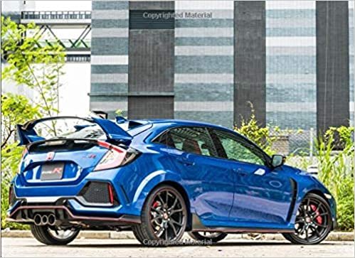 okumak Honda Civic Type R: 120 pages with 20 lines you can use as a journal or a notebook .8.25 by 6 inches