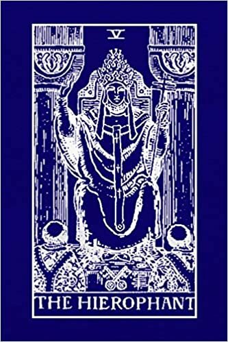 okumak V The Hierophant: Tarot Diary Log Book, Record and Interpret Readings, Daily Draw Journal