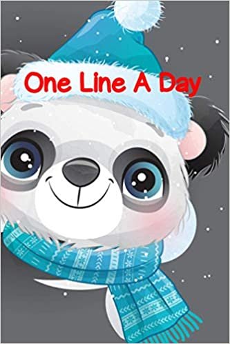 okumak One Line A Day: Five-Year Memory Notebook| Daily Record of Baby&#39;s First Year| Journal for Baby, Dad and Mom| Winter Panda Cover Design