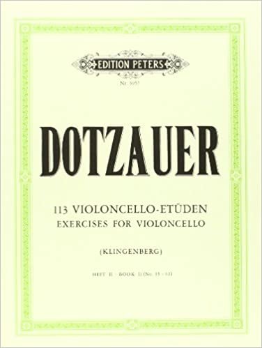 okumak 113 Violoncello-Etüden - Heft 2: Nr. 35 - 62