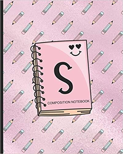 okumak Composition Notebook S: Monogrammed Initial Primary School Wide Ruled Interior Notebook