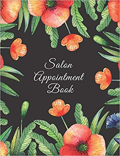 okumak Salon Appointment Book: Undated 52 Weeks Monday to Sunday with 7AM - 9PM Time Slots | Daily and Hourly Schedule | 15 Minute Interval