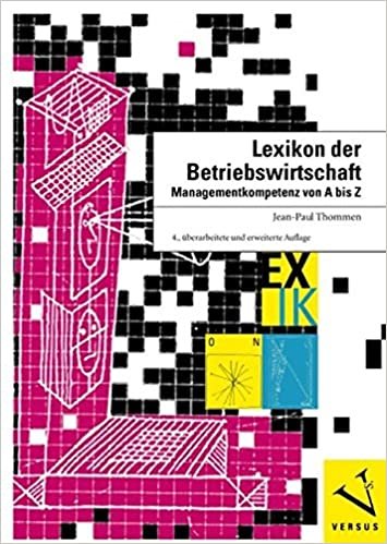 okumak Thommen, J: Lexikon der Betriebswirtschaft