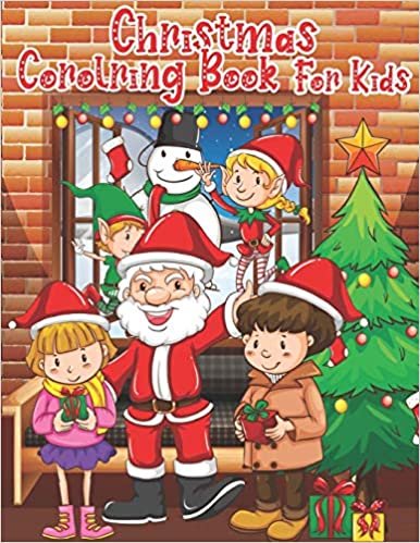 okumak Christmas Coloring Book For Kids: 40 Christmas Coloring Pages Including Santa, Christmas Trees, Reindeer, Snowman Rabbit etc. for Kids And Childrens