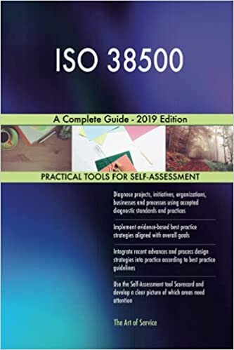 okumak Blokdyk, G: ISO 38500 A Complete Guide - 2019 Edition