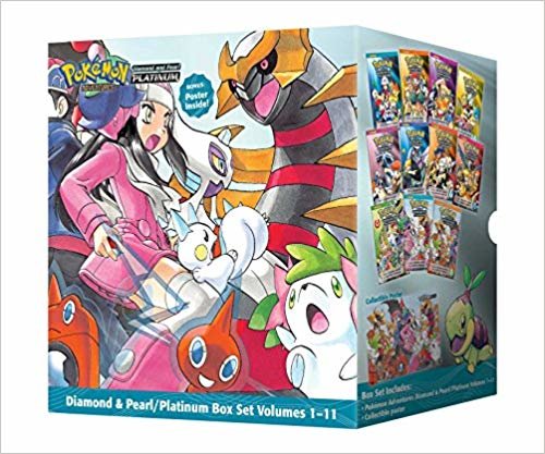 okumak Pokemon Adventures Diamond &amp; Pearl / Platinum Box Set