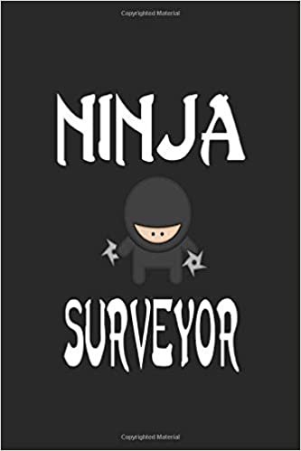 okumak Ninja SURVEYOR: Ninja Journal 6x9 Inch Softcover Blank Lined Notebook With 120 Writable Pages