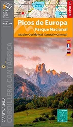 okumak Picos de Europa PN  - Macizo Occidental, Central y Oriental (ALPINA 25 - 1/25.000)