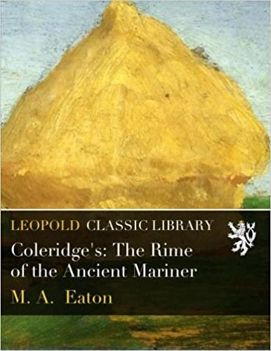 okumak Coleridge&#39;s: The Rime of the Ancient Mariner