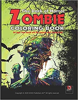 okumak Zombie The Dark of Horror: Adult Coloring Book: 1