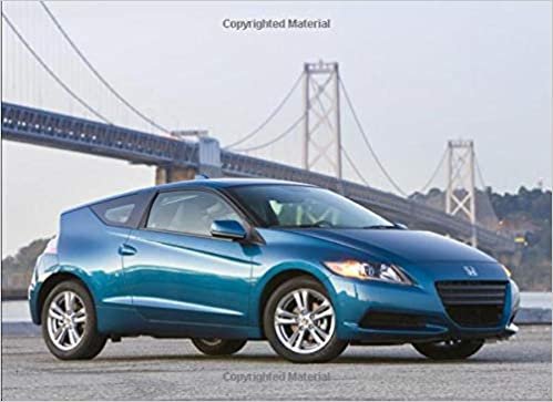 okumak Honda CR-Z: 120 pages with 20 lines you can use as a journal or a notebook .8.25 by 6 inches.