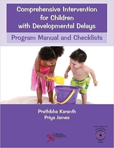 okumak James, P: Comprehensive Intervention for Children with Devel: Program Manual and Checklists